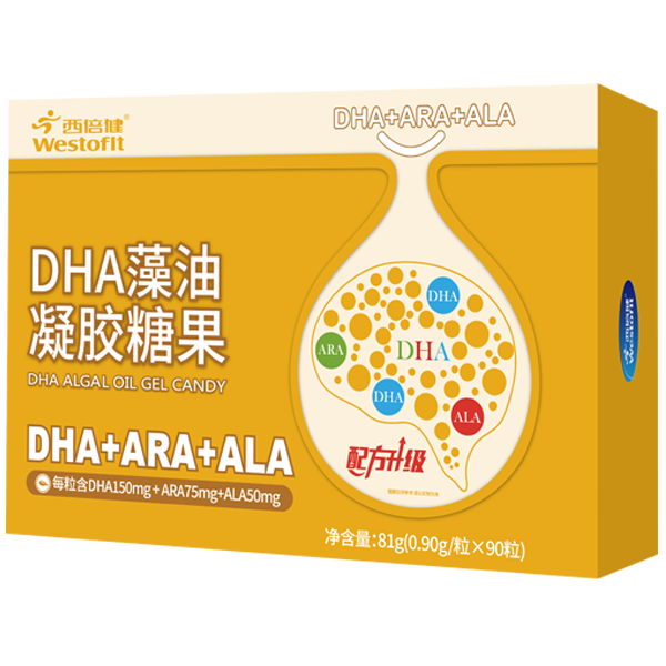 藻油DHA+ARA+ALA  凝胶糖果（礼盒装）